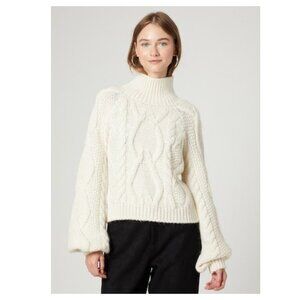 Guido Maria Kretschmer GMK Collection Sweater 'Maike' in Off White